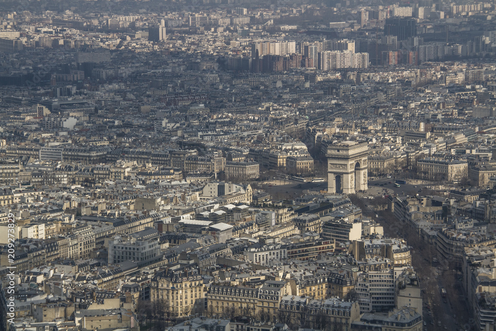 Paris vista da Torre eiffel