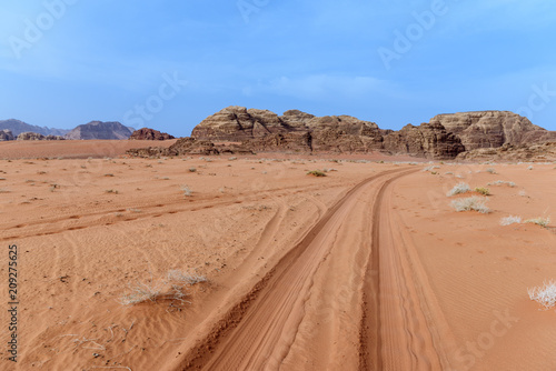 Giordania  deserto di Wadi Rum