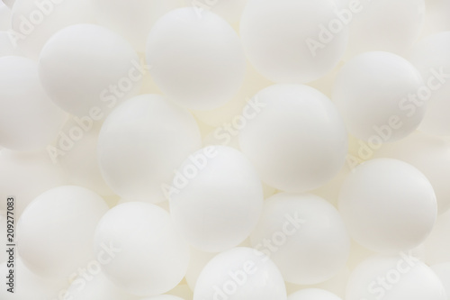 White baloons background - abstract image