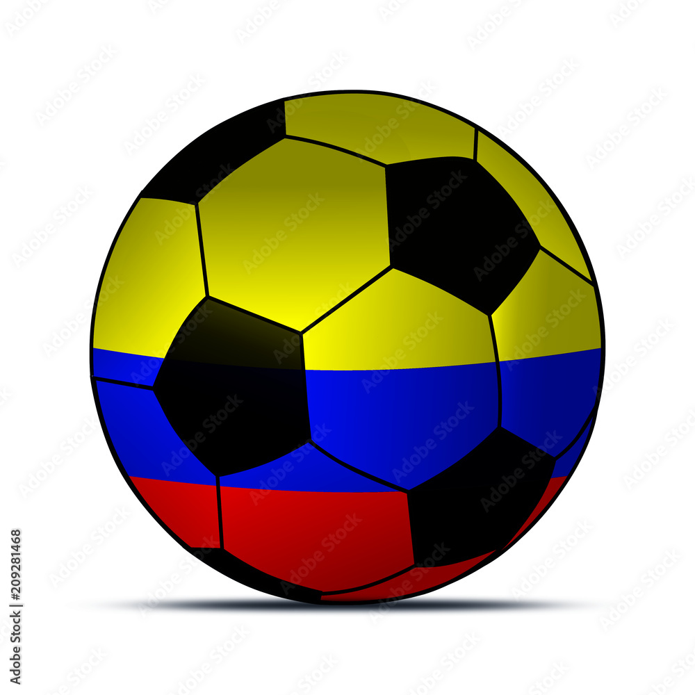 Ball Kolumbien Flagge 