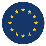 europe circle icon