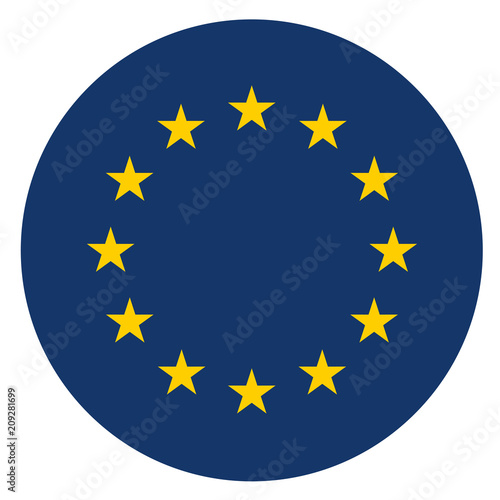 europe circle icon photo