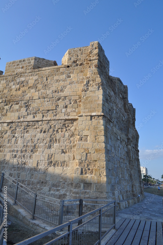The Medieval Castle of Larnaca (Larnaka) in Cyprus