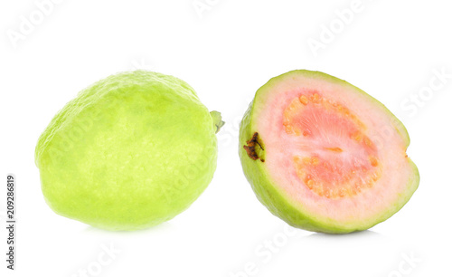 guava isolated on white background