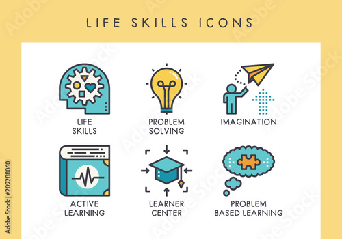 LIfe skills icons