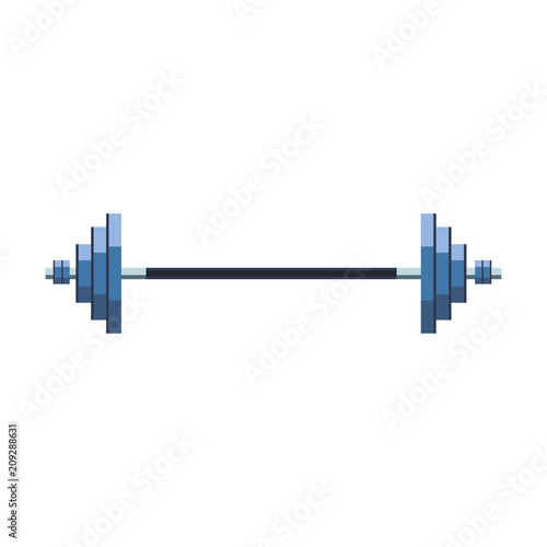 Gym iron weights vector illustration graphic design