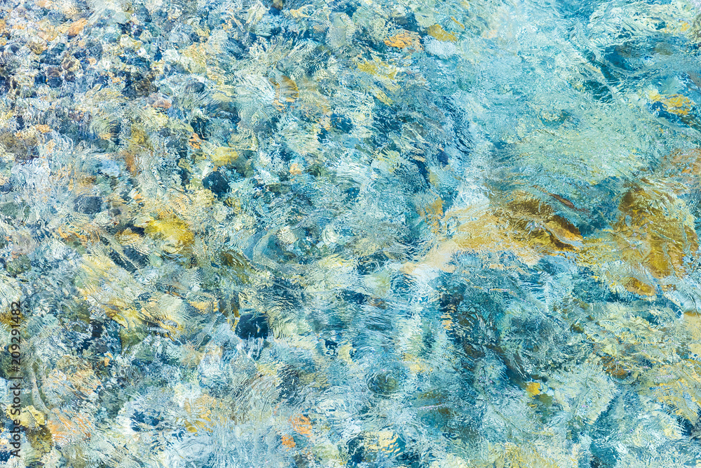 Clear water texture and background Clear water texture and background
