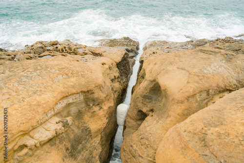 Special rocks in Yehliu Geopark photo