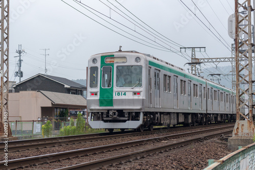 A train running in Japan. Kintetsu train © kontaro.com
