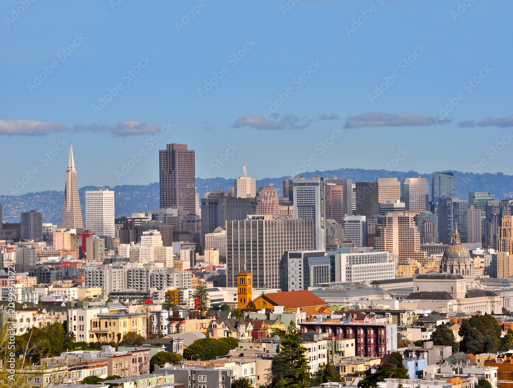 View of San Francisco Downtown