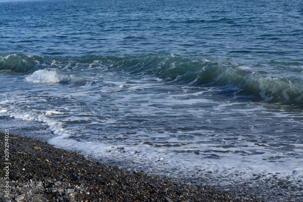 Fototapeta premium 【静岡】三保の松原_寄せては返す波