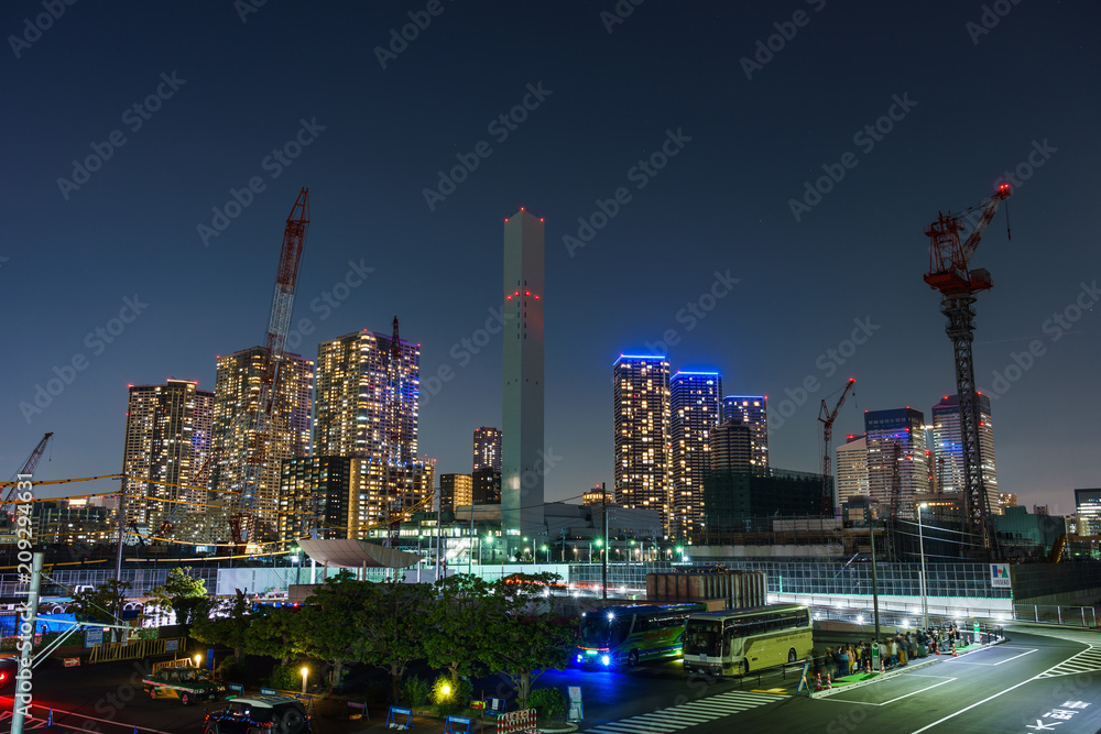 Fototapeta premium 晴海埠頭