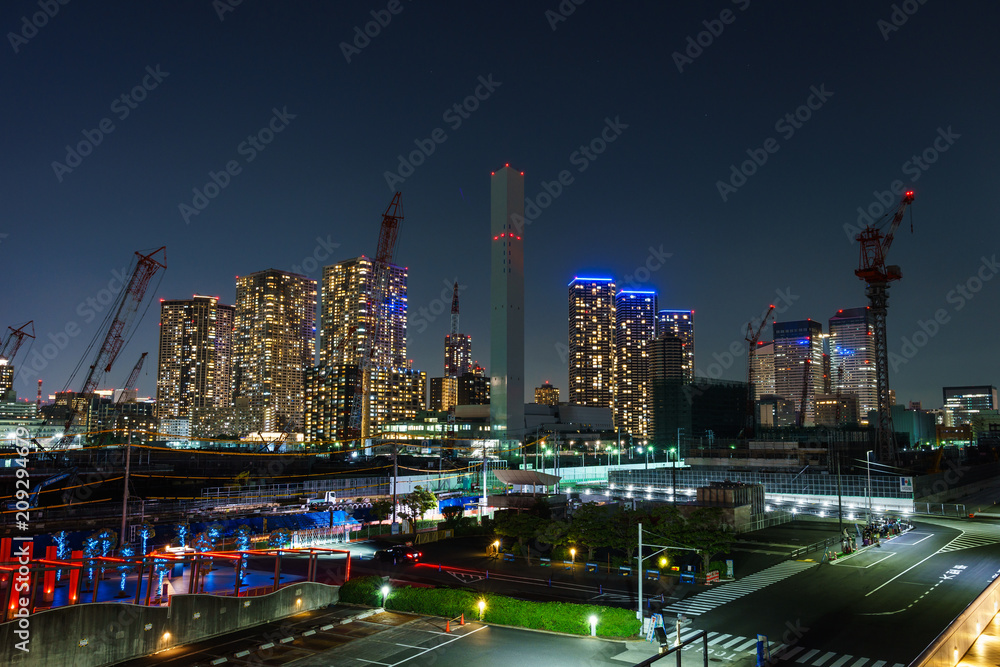 Fototapeta premium 晴海埠頭