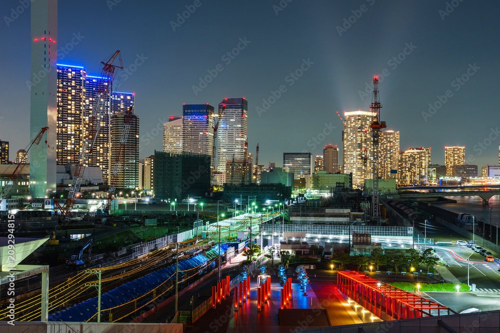 Fototapeta premium 晴海埠頭