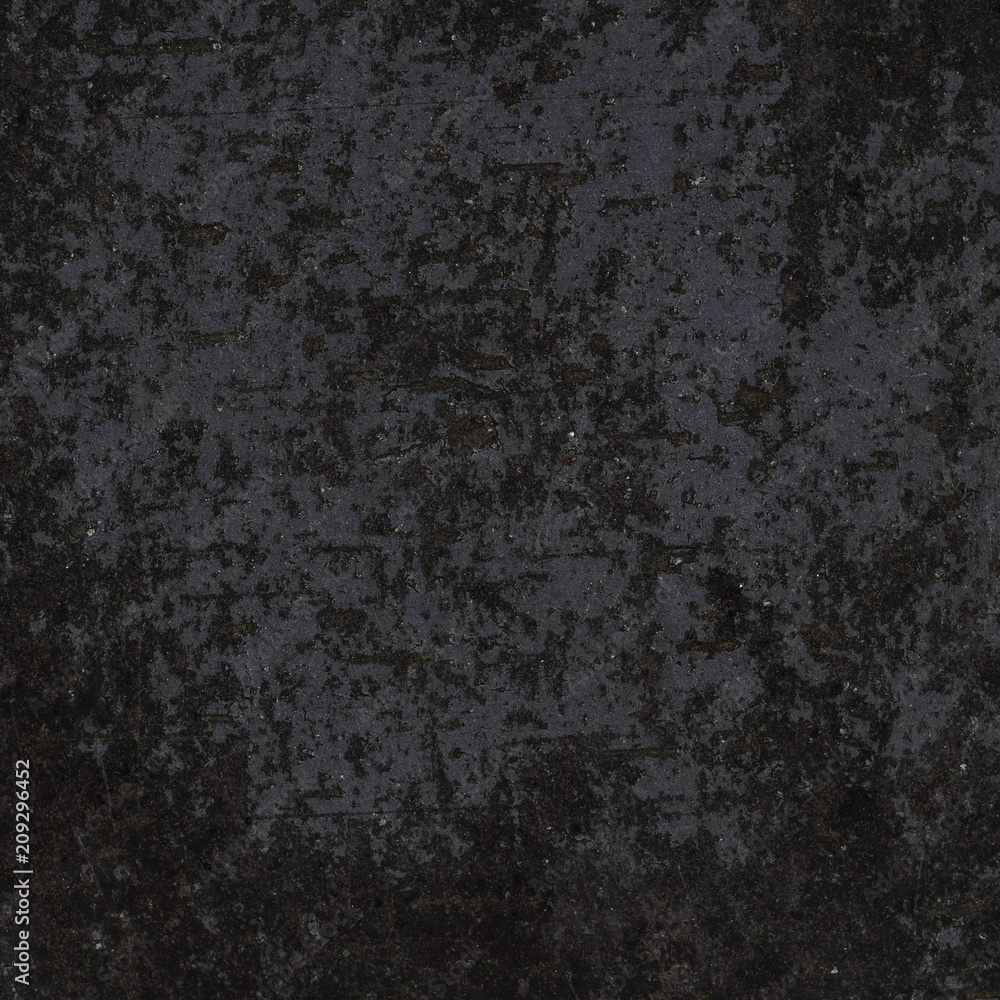 Black metal plate texture and background