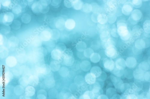 Abstract Blurred blue White boken background