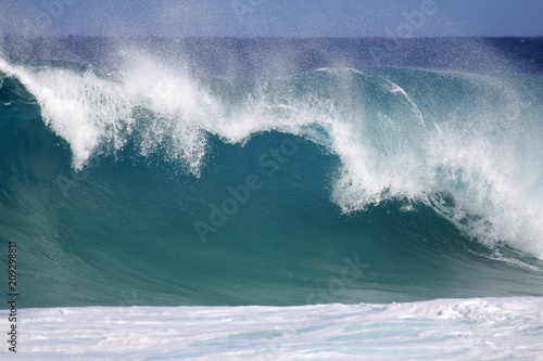Big wave  Hawaii