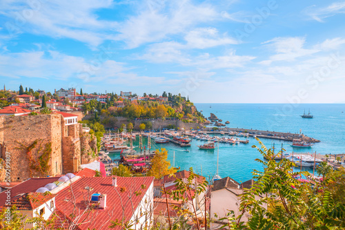 Old town (Kaleici) in Antalya, Turkey