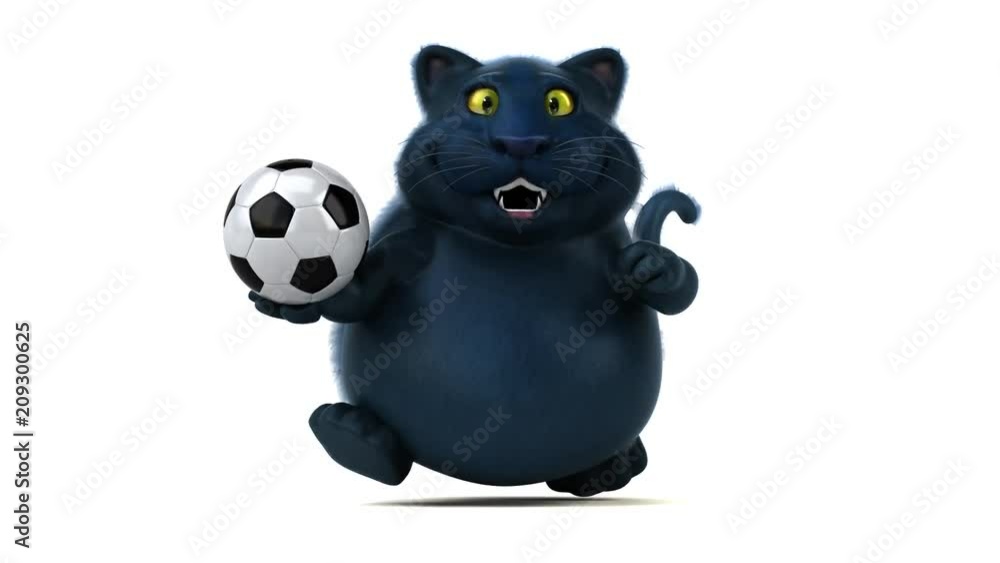 Fun cat - 3D Animation Fun cat - 3D Animation