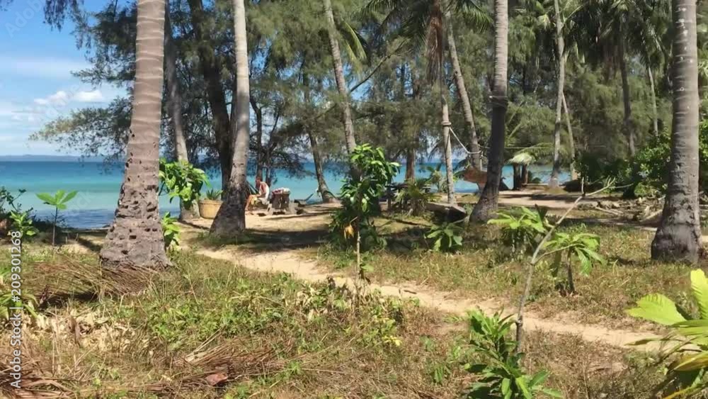 One of the many clips from my Trip to Thailand - This one shows a small path to an absolutely stunning Beach with the turquoise ocean in the background.. One of the many clips from my Trip to Thailand - This one shows a small path to an absolutely stunning Beach with the turquoise ocean in the background..