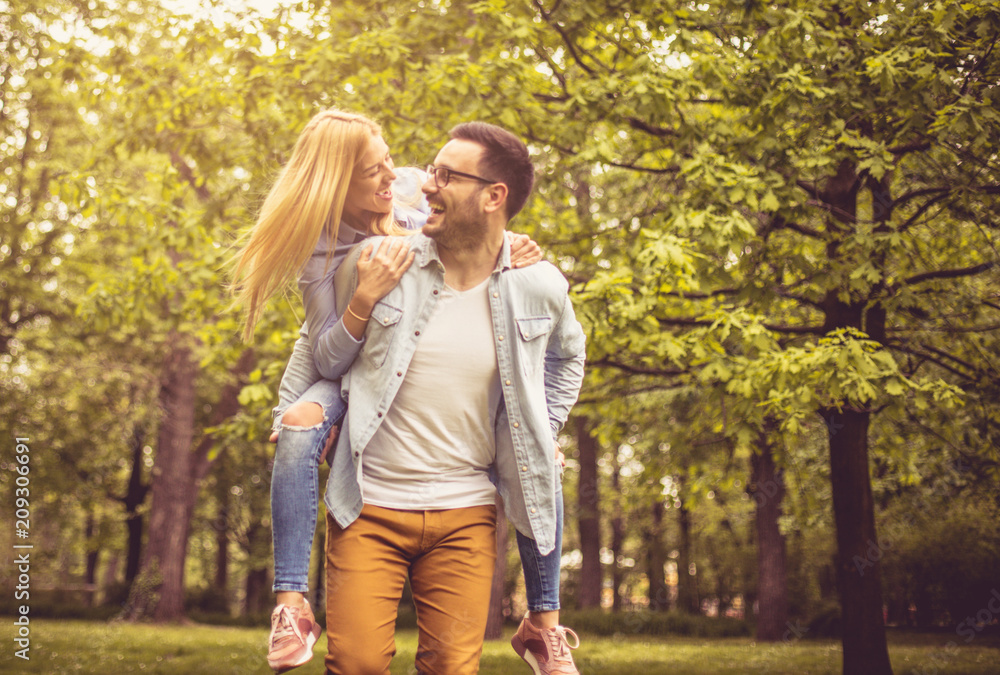 Fototapeta premium Funny day.