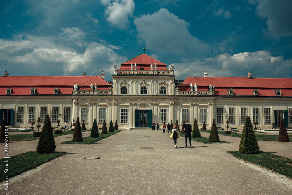 Naklejka premium Belvedere, Vienna
