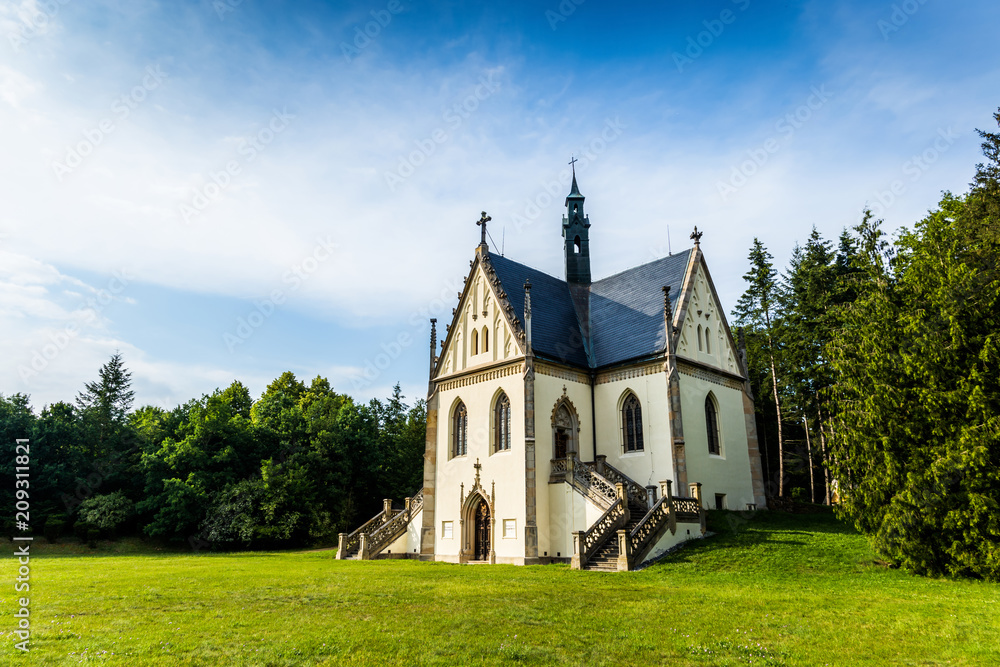 Schwarzenberg tomb near castle Orlik - Czech republic