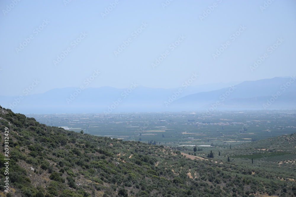 Naklejka premium Koutsopodi, Grèce