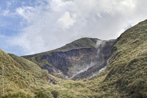 Xiaoyoukeng Recreation Area is a post-volcanic geological landscape area at Yangming National Park in Taipei, Taiwan.