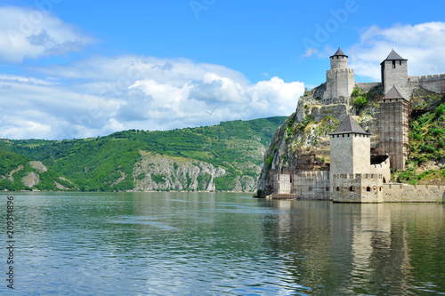 Old medieval fortification Golubac