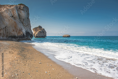 Sea beach landscape