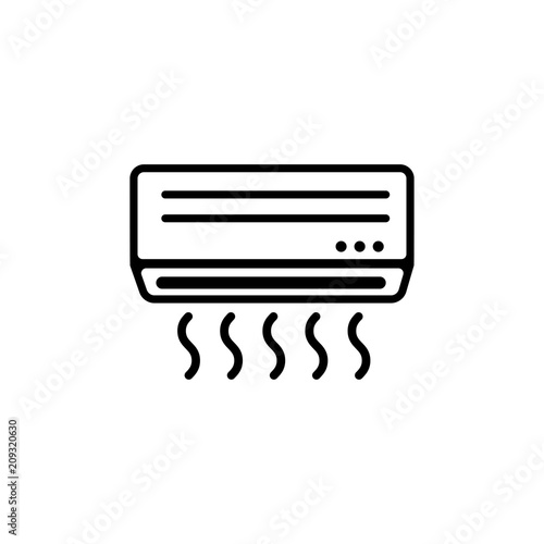 AC ( air conditioner) icon / out of order,not cool enough.