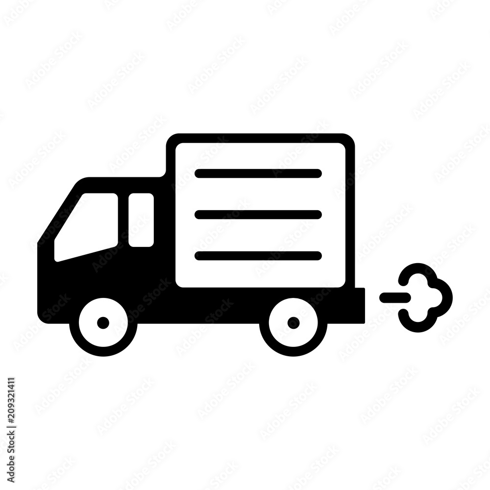 truck icon (delivery,shipping,transport)