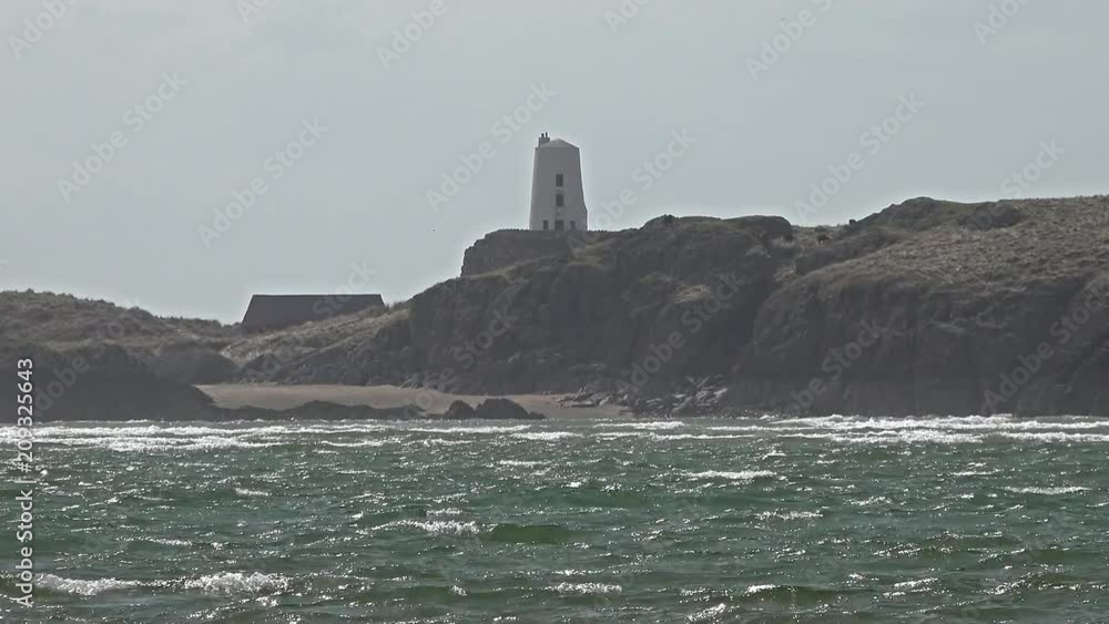 Newborough Beach on Anglesey in Wales - United Kingdom Newborough Beach on Anglesey in Wales - United Kingdom