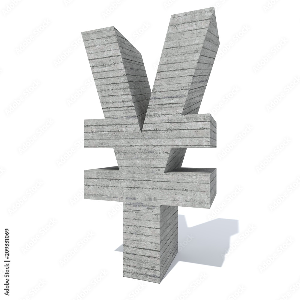 Conceptual gray heavy rough concrete constructed font or type, construction industry piece isolated white background. Educative architecture material, aged texture surface as 3D illustration design Conceptual gray heavy rough concrete constructed font or type, construction industry piece isolated white background. Educative architecture material, aged texture surface as 3D illustration design