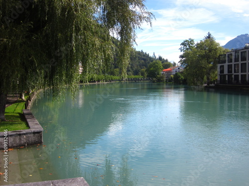 reflection in the river