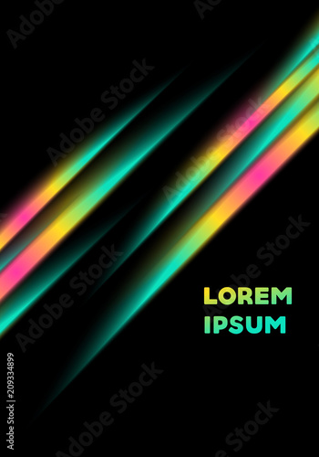 dark modern abstract background