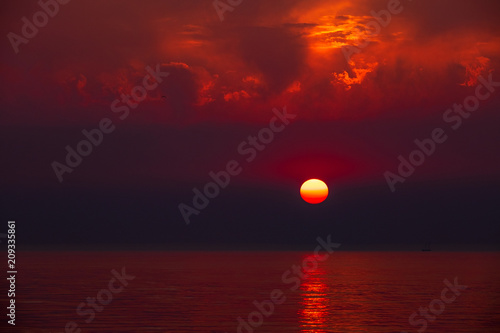 Sonnenuntergang über der Ostsee © fotografci