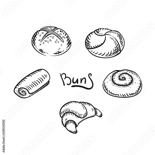 buns sketch set