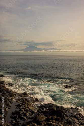 View to Teide and Tenerife © dinozzaver