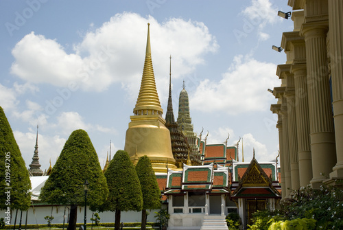 Wat Phra Kaeo - Königspalast in Bangkok