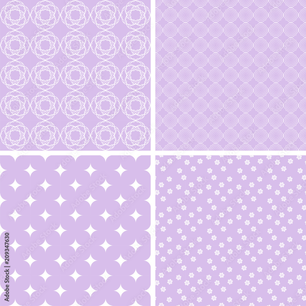 Different seamless patterns Different seamless patterns