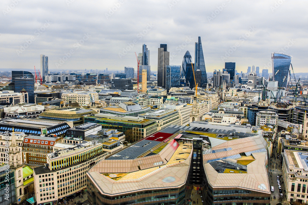 Fototapeta premium Panoranic view of London. UK.