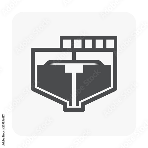 sedimentation tank icon