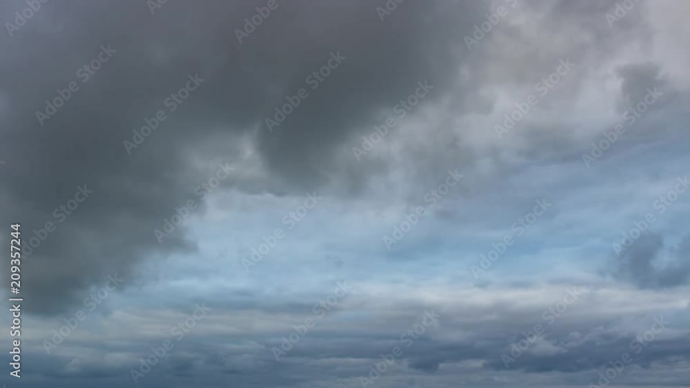Time lapse of moving clouds. Dramatic cloudy sky. Rain clouds. Nature, cloudscape, gloomy weather Time lapse of moving clouds. Dramatic cloudy sky. Rain clouds. Nature, cloudscape, gloomy weather