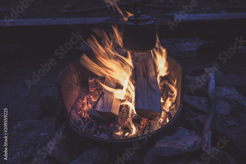 Campfire coffee