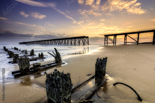 Steetley Pier Hartlepool England photo