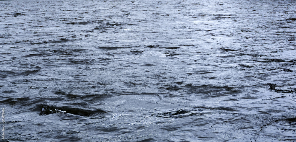 background - river water with waves and whirlpools on a cloudy day background - river water with waves and whirlpools on a cloudy day