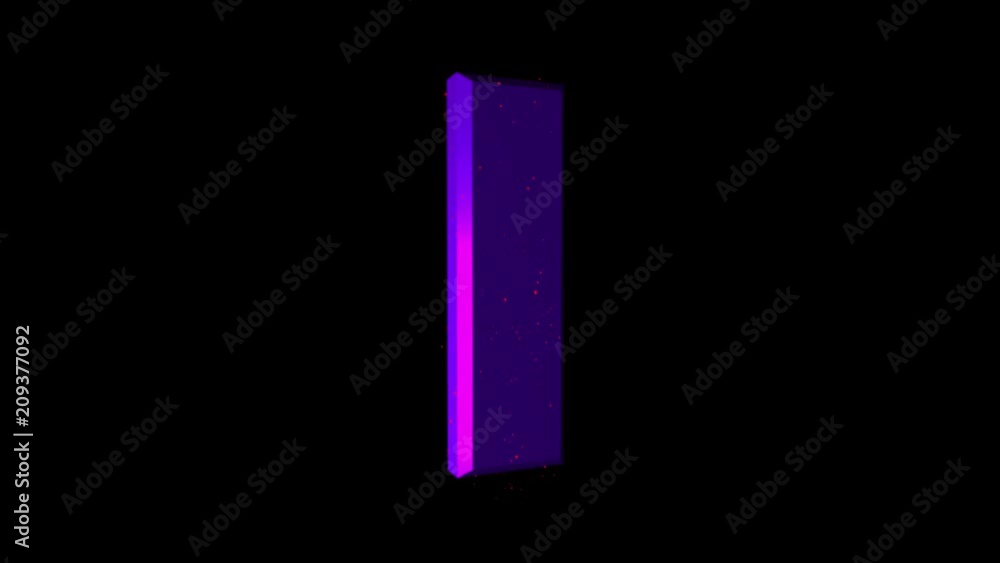 Rotating Roman Letter “I”. Animated icon with alpha channel Rotating Roman Letter “I”. Animated icon with alpha channel