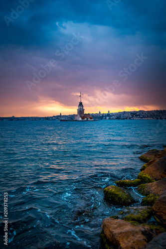 Photography Maiden Tower of Istanbul